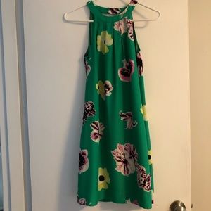 J. Crew green summer dress